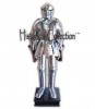 IR19910X - Full-Size Suit of Gothic Armor W/ Stand - 68" Tall