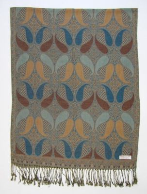 14347 - PASHMINA SHAWL S227 70% Pashmina 30% silk