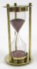 BR8146 - Brass Timer w/ Maroon sand, 4"H