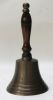 AL18995 - Aluminum Captains Bell Antique Finish Engraved 