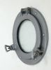 AL48591 - Porthole Glass Aluminum, 9"