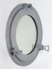 AL4861 - Porthole Mirror Aluminum, 15"