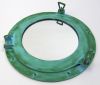 AL4861A - Porthole Mirror Aluminum Green, 15"