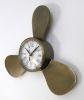 AL48770A - Aluminum Propeller Clock Antique Finish