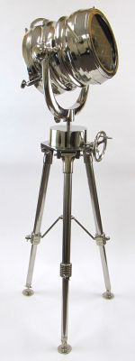 AL49001 - Deluxe Rotating Search Light With Tripod (Electrics Pre-Installed, Bulb Not Included)