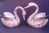 AL75993 - Aluminum swan planters