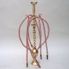 BR13645 - Hookah, 4 Hose, Brass