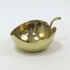 BR14410 - Solid Brass Leaf / Apple Bowl