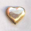 BR14470 - Heart of Gold, Solid Brass