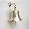 BR18450 - Solid Brass Heavy Bracket Bell