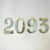 BR2008 - Solid Brass House Numbers
