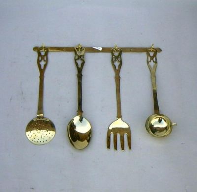 BR2017 - Brass Kitchen Set