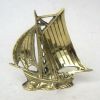 BR2080X - Brass Sail Boat