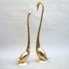 BR2093 - Solid Brass Swan Pair