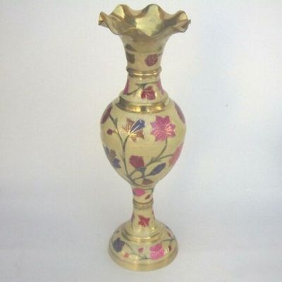BR2122E - Brass Vase