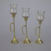 BR22321 - Candle Holder, Trumpets, Set