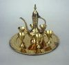 BR2351 - Solid Brass Wine Set
