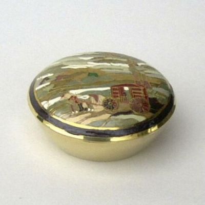 BR2535 - Brass Lidded Box