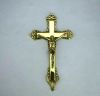 BR3601 - Solid Brass Jesus On Cross