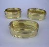 BR4112 - Solid Brass Planter Set