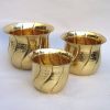 BR41258 - Brass Planter Set