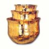 BR4325 - Brass Planter Set