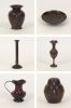 BR44363 - Solid brass assorted decor. Antique brown finish