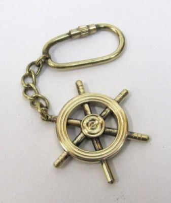 BR48201B - Ship Wheel Key Chain
