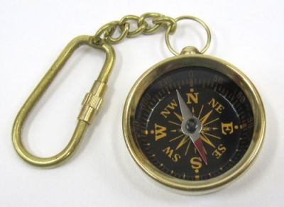 BR48201D - Compass Key Chain