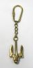 BR48203F - Solid Brass Nautical Keychain Folding Anchor