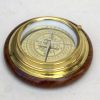 BR4837 - Compass With Wood Base
