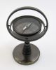 BR48412L - Brass Gimbal Stand Compass. Antique Finish