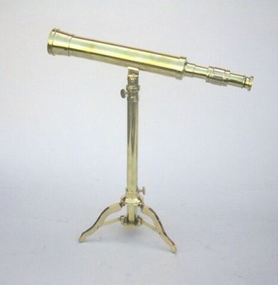 BR4856 - Telescope, Brass Stand 18"