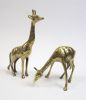 BR6019 - solid brass Giraffe Pair