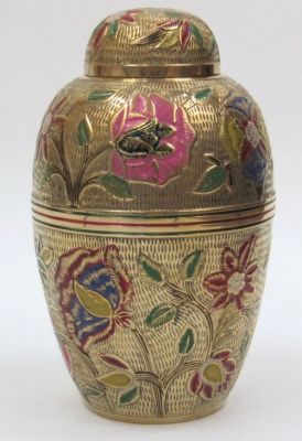 BR6771 - Brass Cremation Urn