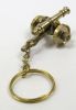BR7126C - Solid Brass Key Chain - Cannon