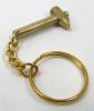 BR7126H - Solid Brass Key Chain - Hammer