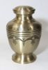 BR7181 - Solid Brass Urn- Screw On Top