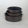 IR4112A - Antique planters Set of three