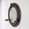 IR4870M - Porthole Mirror Iron Antique Finish, 11"