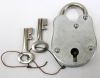 IR8010AL - Iron Padlock W/ Keys