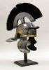 IR80670A - Roman Centurion Helmet Black Plume