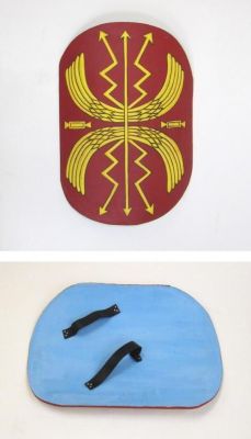 IR80701C - Mini Roman Shield - Wooden