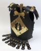 IR807601 - Faux Leather Armor Cuirass Brass Fitted