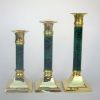 NBR1008 - Green Candle Holder Set