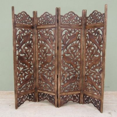 SH15826 - Wooden Screen MDF Bird Design