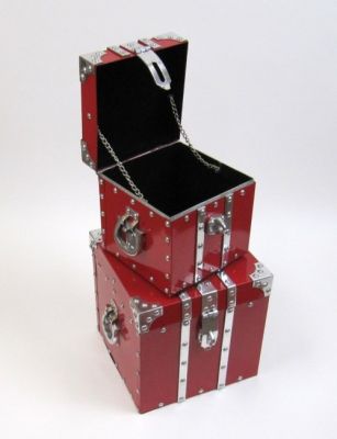 SH23340 - Nested Chest Box set Made of Iron and Aluminum
