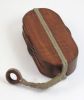 SH48454 - Wooden Pulley Block Tackle Double Wheel