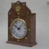 SH4866 - Wooden Hut Sun Clock, Brass Inlaid