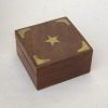 SH68983 - Wooden Inlaid Box Star Design